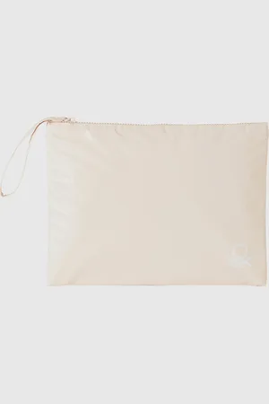 Benetton Bolso Plano Grande Con Logotipo