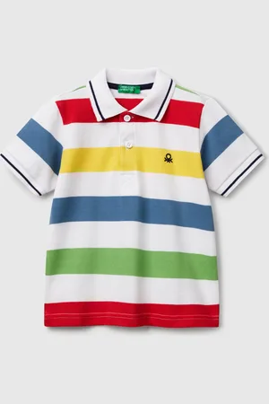 Benetton Polo Manga Corta Rayas