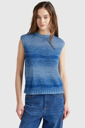 Benetton Chaleco Efecto Degradado
