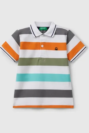 Benetton Polo Manga Corta Rayas