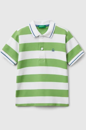 Benetton Polo Manga Corta Rayas
