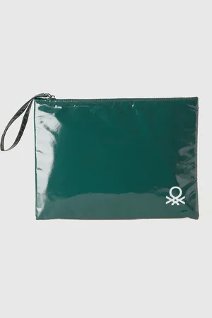 Benetton Bolso Plano Grande Con Logotipo