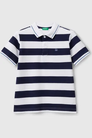 Benetton Polo Manga Corta Rayas