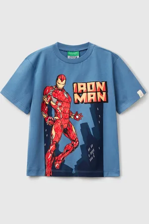 Benetton Camiseta ©marvel Iron Man De Algodón