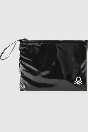 Benetton Bolso Plano Grande Con Logotipo
