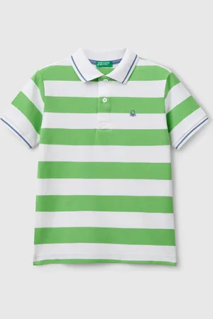 Benetton Polo Manga Corta Rayas