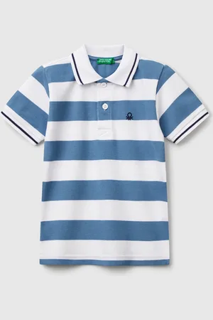 Benetton Polo Manga Corta Rayas