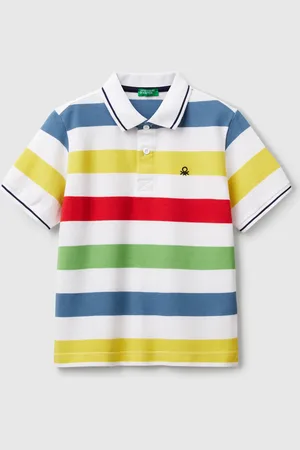 Benetton Polo Manga Corta Rayas