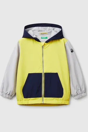 Benetton Chaqueta Con Capucha