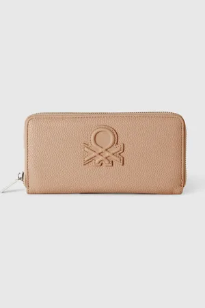 Benetton Cartera Grande Con Cremallera