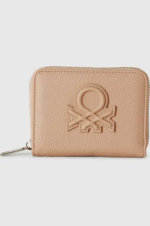 Benetton Cartera Pequeña Con Cremallera