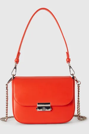 Benetton Bolso Pequeño Color Coral