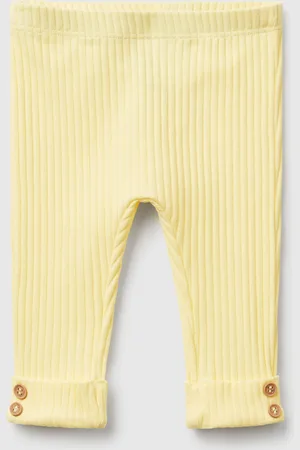 Benetton Legging De Algodón Elástico