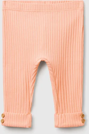 Benetton Legging De Algodón Elástico