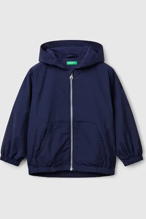 Benetton Chaqueta Con Capucha