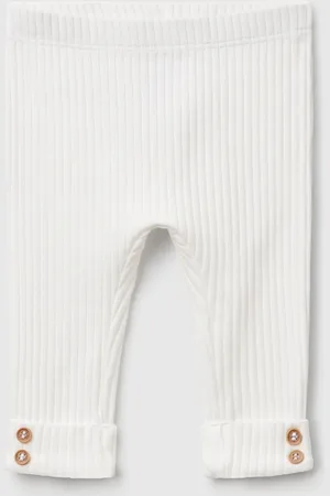 Benetton Legging De Algodón Elástico