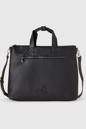 Benetton Bolso Bandolera De Tejido Revestido