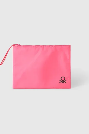 Benetton Bolso Plano Grande Con Logotipo