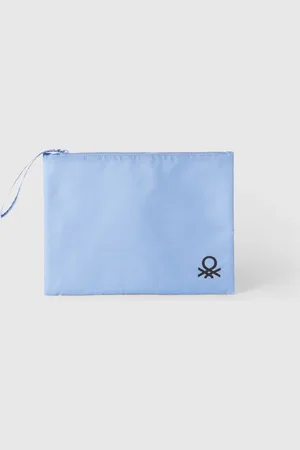 Benetton Bolso Plano Grande Con Logotipo