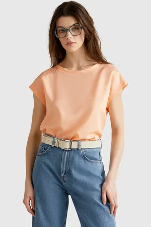 Benetton Blusa Fluida