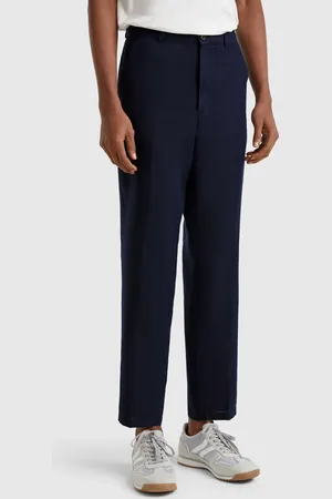 Benetton Chinos De Puro Lino