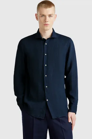 Benetton Camisa De Puro Lino