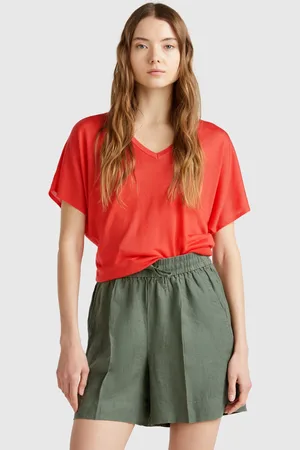 Benetton Camisa De Manga Corta