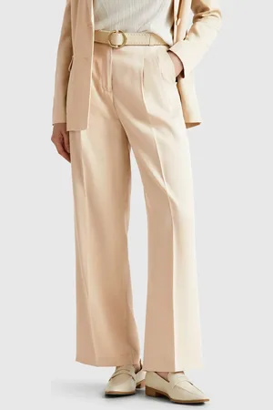 Benetton Pantalón Ancho Fluido
