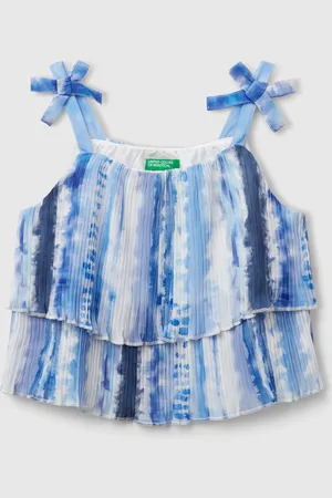 Benetton Top Plisado