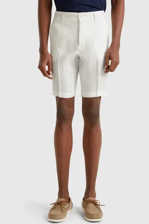 Benetton Bermudas De Puro Lino