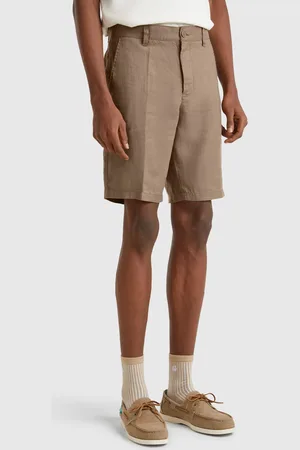 Benetton Bermudas De Puro Lino