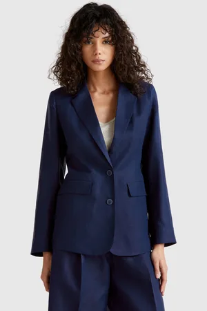 Benetton Americana Mezcla De Lino