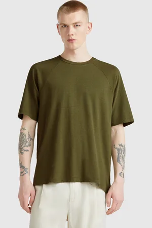 Benetton Camiseta Mezcla De Lino