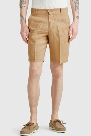 Benetton Bermudas De Puro Lino