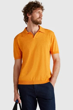 Benetton Polo De Manga Corta En Mezcla De Algodón