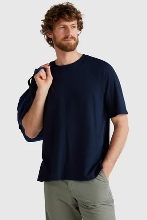 Benetton Camiseta Mezcla De Lino