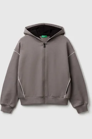 Benetton Sudadera Oversize Con Capucha