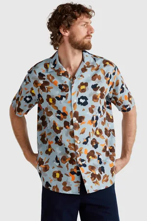 Benetton Camisa Con Estampado Floral