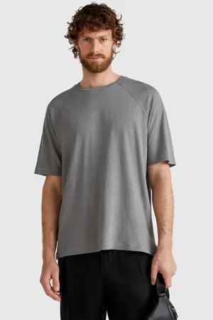 Benetton Camiseta Mezcla De Lino
