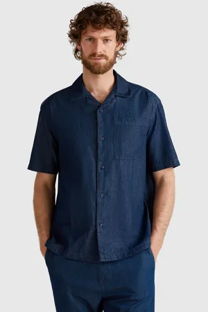 Benetton Camisa Cambray