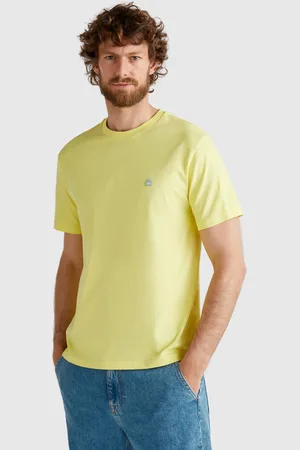 Benetton Camiseta Básica De Algodón