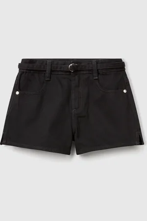 Benetton Pantalones Cortos Con Cinturón