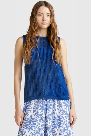 Benetton Top De Punto Tricot