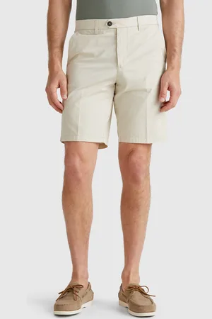 Benetton Bermudas Chinas De Lona