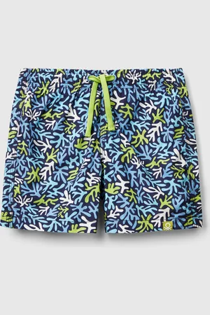 Benetton Bañador De Nailon Estampado