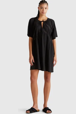 Benetton Vestido Corto Suelto