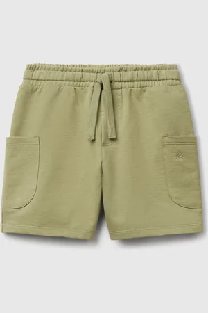 Benetton Shorts Cargo De Algodón