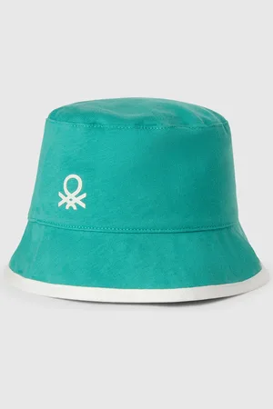 Benetton Gorro Reversible Con Estampado Tropical.
