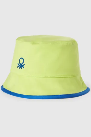 Benetton Gorro Reversible Con Estampado De Tiburones.
