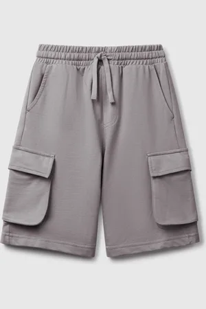 Benetton Shorts Cargo Ligeros De Polar